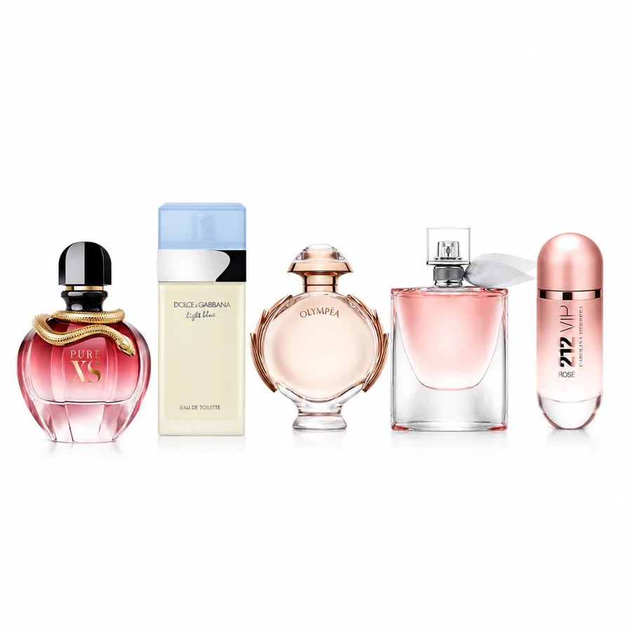 Kit 5 Perfumes Mujer